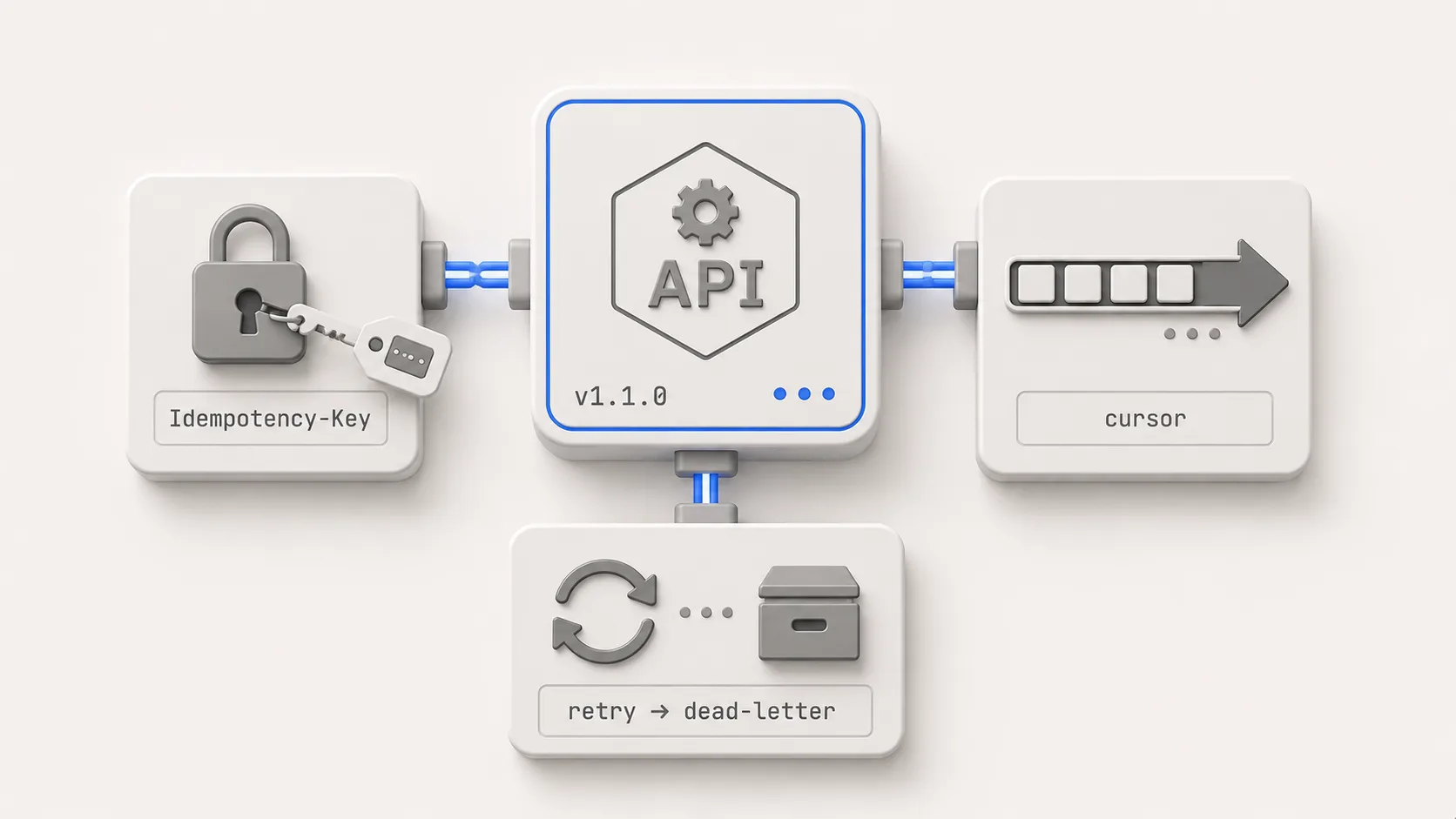 Три кита production-ready API: idempotency, cursor, retry
